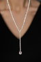 Heliophilia Silver CK9527 Collar de Metal Plata con Circones